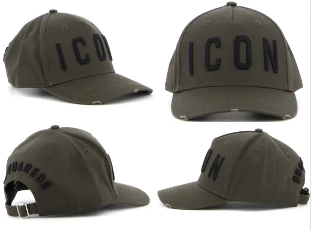 DSQUARED2 Icon Gorra de Béisbol Basebalkappe Sombrero Cap Nueva Temporada