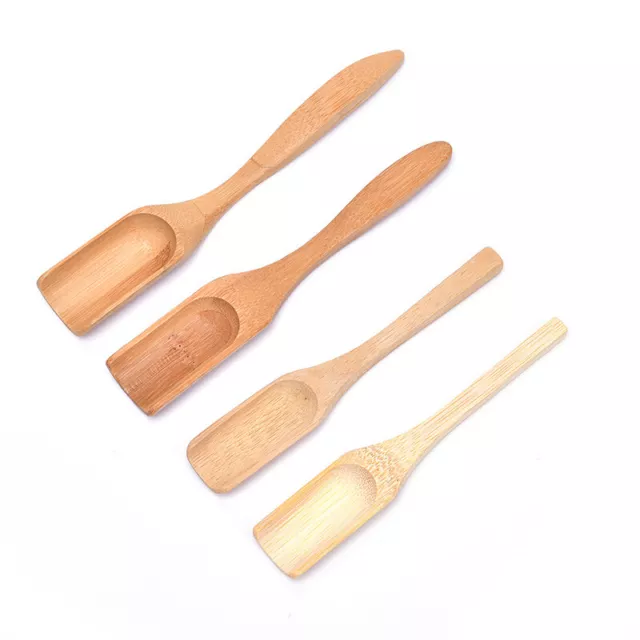 Bamboo Tea Scoop Tea Leaves Chooser Holder Spoon for Tea Honey Suger CoffeeY^Z0