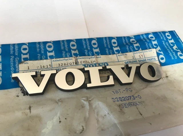 Volvo Wing Badge Genuine Nos