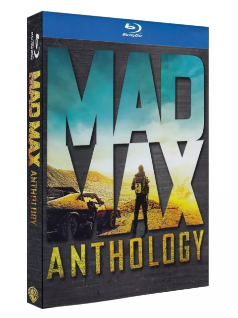 Mad Max Anthology (4 Blu-Ray Disc + DVD) - ITALIANO ORIGINALE SIGILLATO -