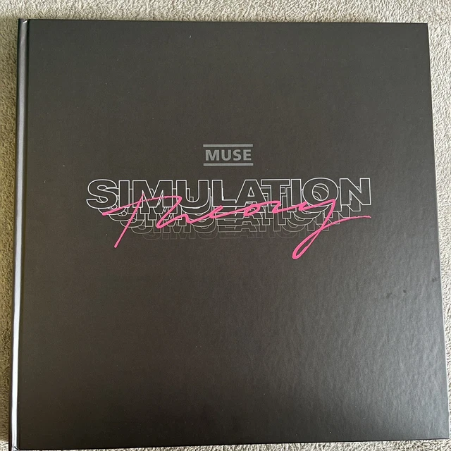 Muse "Simulation Theory" Exclusive Deluxe Vinyl Lp Book New Opened / Neuf Ouvert