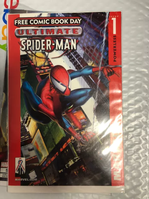 Ultimate Spider Man Marvel Comics 2002,Free Comic Book day. Nm Fcbd