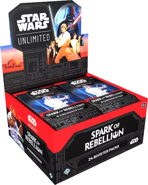 Star Wars: Unlimited - Spark of Rebellion - Booster Box (24 Packs)