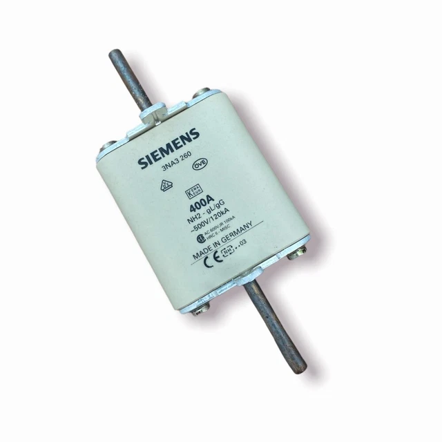 Fusible Siemens 3NA3 260 400A AC 500V Gl / Gg