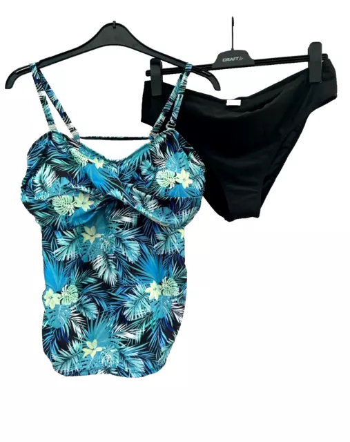 New Tropical print tankini bikini bottoms Size 2XL 20 22