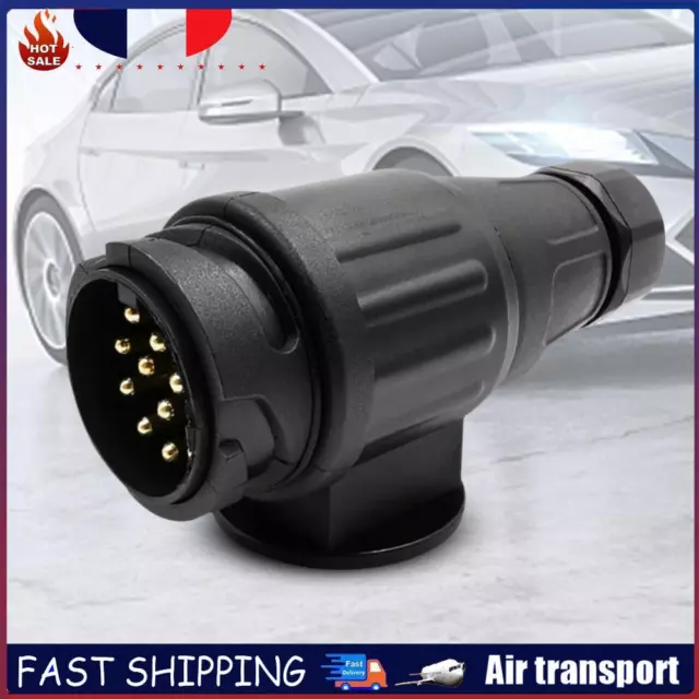 13Pin Trailer Plug 13 Pole Towing Bar Socket Caravan Plug Socket for Vehicle RV