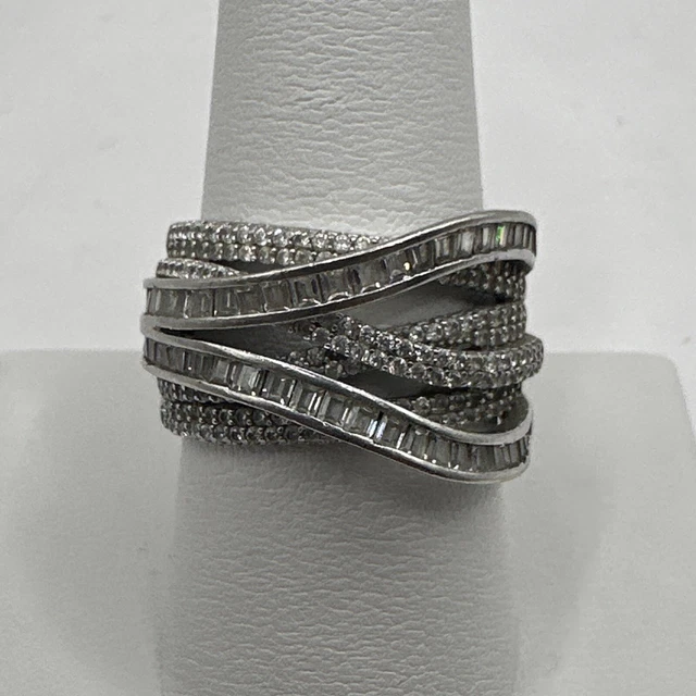 925 Sterling Silver 925 Cn Fzn Ring 925 Sterling Silver Ring Fzn