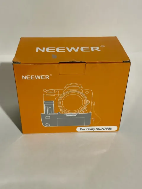 NUEVO Empuñadura de batería vertical Neewer para cámaras Sony A9 A7RIII Repuesto para Sony