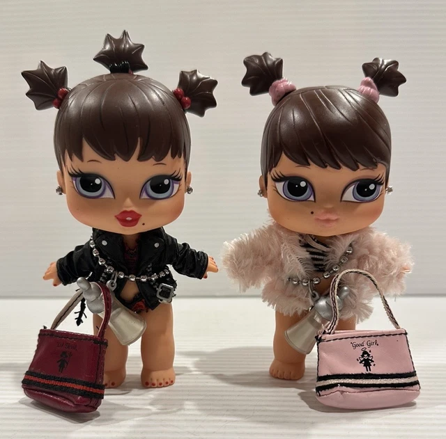 Bratz Babyz Twiins Phoebe Y Roxxi – Pack De 2 Muñecas Gemelas Con Mascotas, Collar De Biberón Y Atuendos De Moda, Para +6 Años