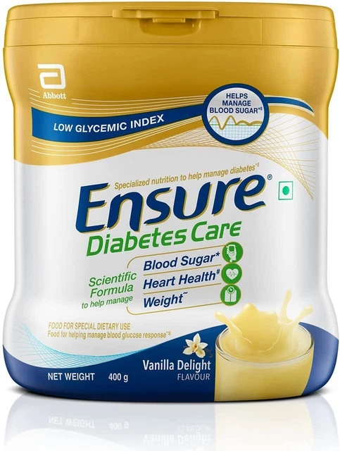Garantire la cura del diabete Delizia alla vaniglia senza zucchero - 400 g...