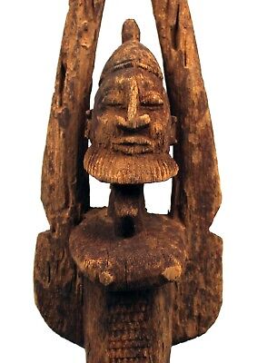 Art African Arts First Primitive - Antique Statue Tellem Dogon - 59 CMS 3