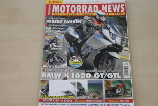 2) Motorrad News 04/2011 - Honda CB 600 F Hornet mit - Suzuki GSX-R 750 mit 150P