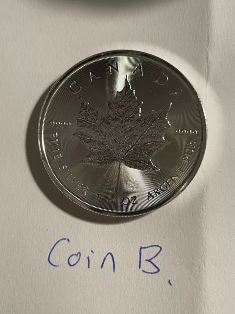 2023 Silver Canadian Maple Leaf Bullion Coin New .9999 Unc 2