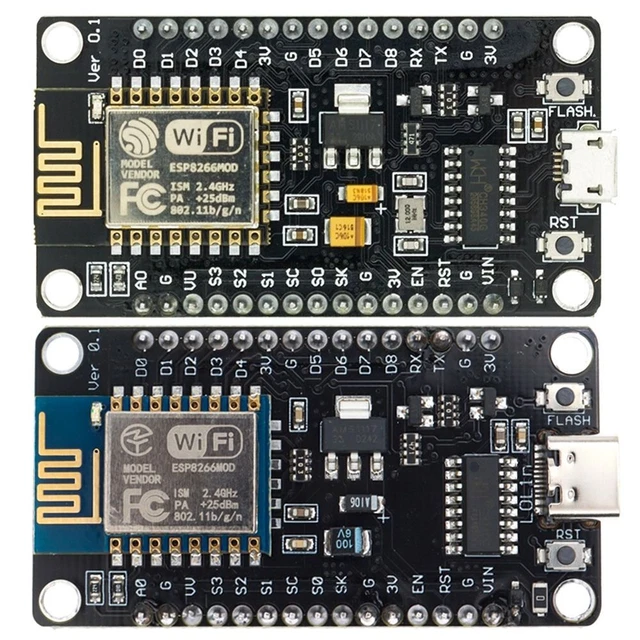 NODEMCU V3 BASED ESP8266 Wireless Module CH340 CH340C Developement ...