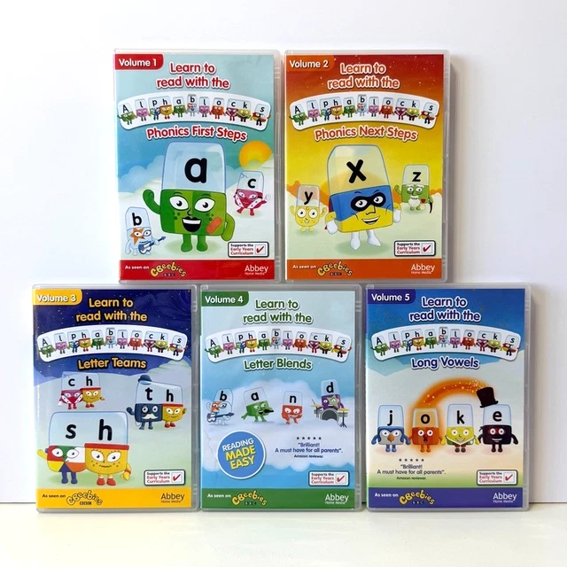 ALPHABLOCKS COMPLETE COLLECTION DVD Box Set - CBeebies Learn