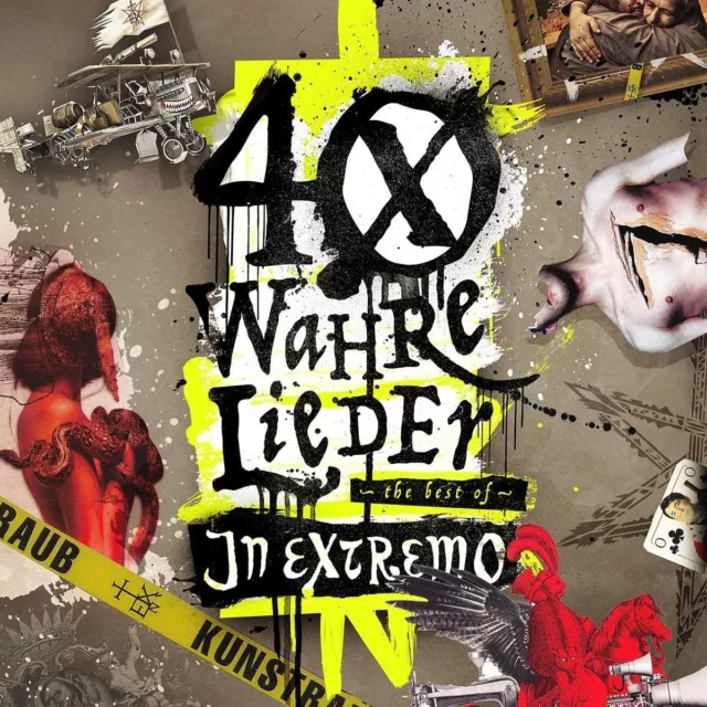 In Extremo - 40 Wahre Lieder-The Best Of (2 Cd)  2 Cd Neu