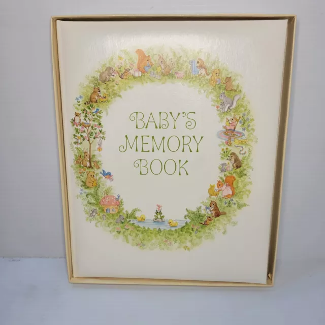 Hallmark Baby's NURSERY rhyme Book Photos Keepsake Unisex Album Record Journal