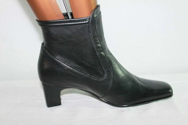 Boots SAN MARINA  Cuir Noir T 36 TTBE
