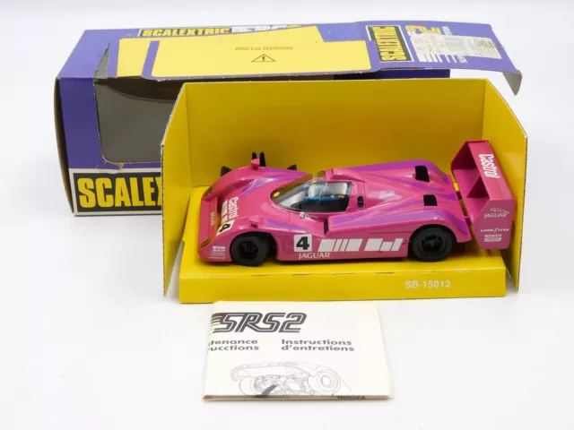 Scalextric Srs Jaguar XJR 14 #4 slot car 1:32 Ref. 9314 MIB