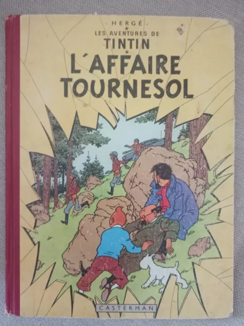 Bd Tintin "L'affaire Tournesol"