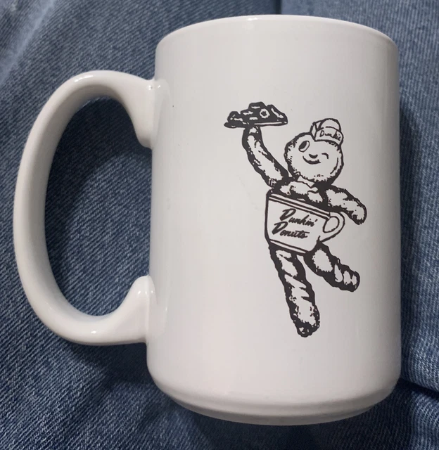 Dunkin' Donuts "Dunkie" Mascot Mug Cup - 2010? American Runs on Dunkin’