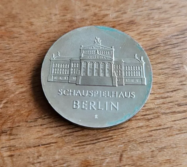 10 Mark, DDR, Münze, "Schauspielhaus Berlin", 1987