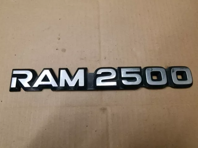 Dodge OEM 1994-2001 Ram 2500 Door Emblem Badge Logo Nameplate Name Plate 85501-C