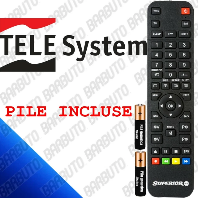 TELECOMANDO TS7800 / TS7900 HD COMPATIBILE TELESYSTEM TS 7800 TS 7900 HD
