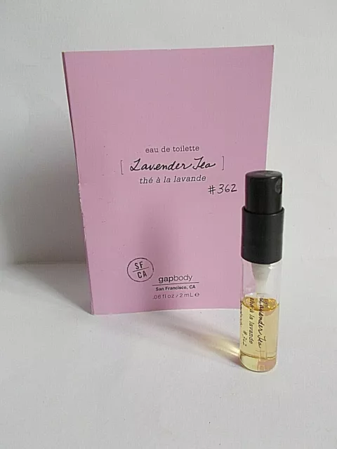 Echantillon tube Gap Lavender Tea Eau de Toilette  2ml pour collection