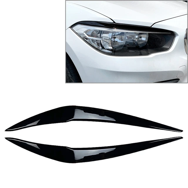 Front Headlight Eyebrow Eyelid Cover For BMW 1 Series F20 Late 118i 120i 2015-19