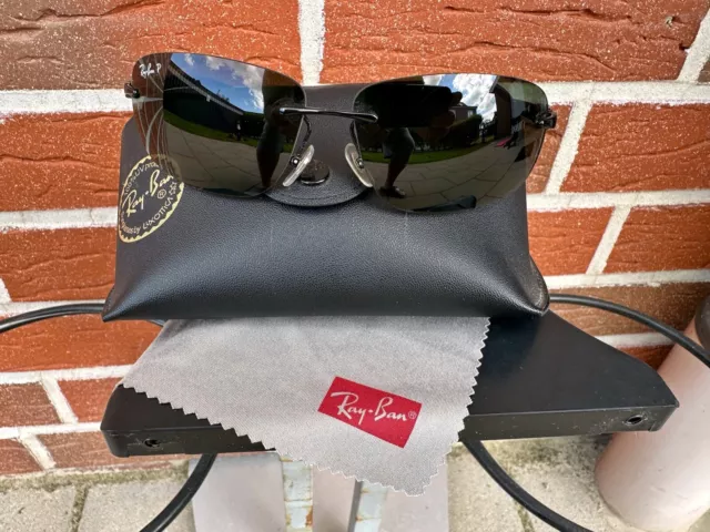 Ray Ban RB8303 002/9A 61 13 Sonnenbrille Polarisiert - Top-Gelegenheit!!!