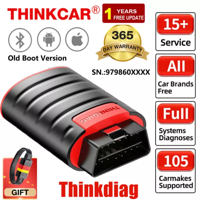 THINKCAR Thinkdiag Lecteur Code OBD2 Outil de Diagnostic de Voiture