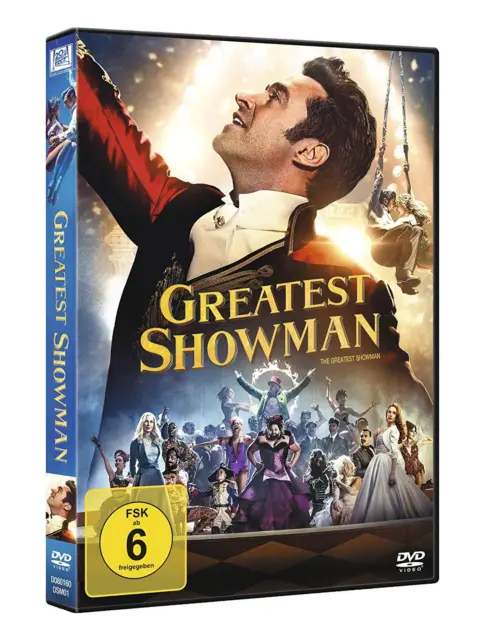 Greatest Showman [DVD/NEU/OVP] Hugh Jackman /Musical-Biopic des P.T. Barnum