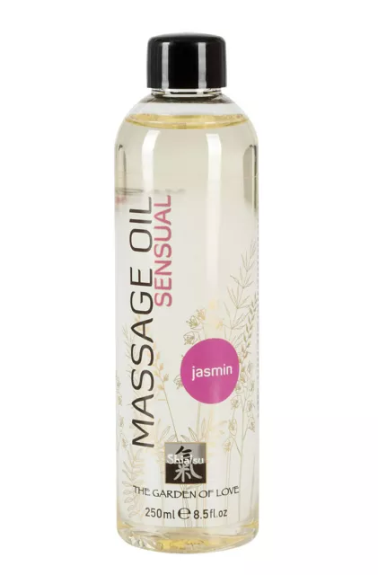 Shiatsu Massage-Öl Jasmin 250ml sinnlich erotischer Duft Erotik Aroma-Öl "T22