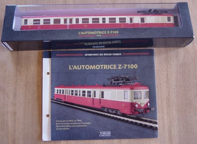L’Automotrice Remorque De La Banlieue Ouest 1901 – Atlas – Modèle Ferroviaire Neuf Sous Blister