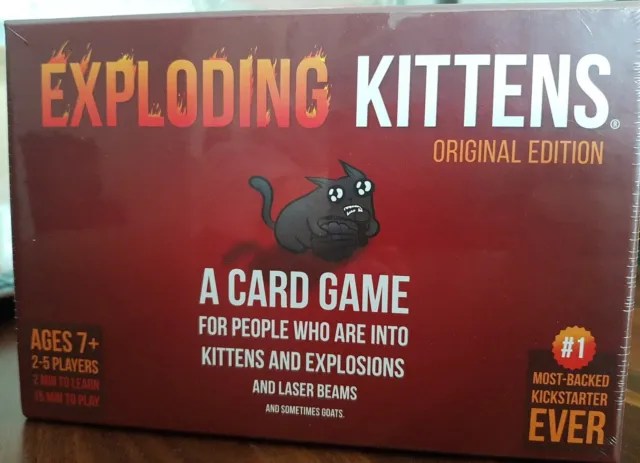 Exploding Kittens A Card Game, Original Edition