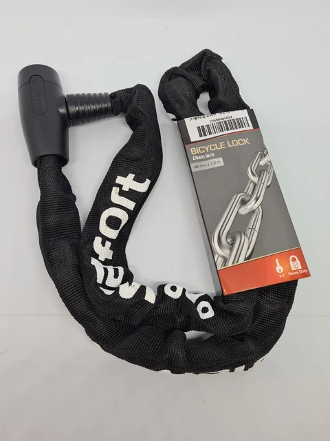 Cadenas Chaine antivol en acier trempé inoxydable 6 mm x 1,2 m