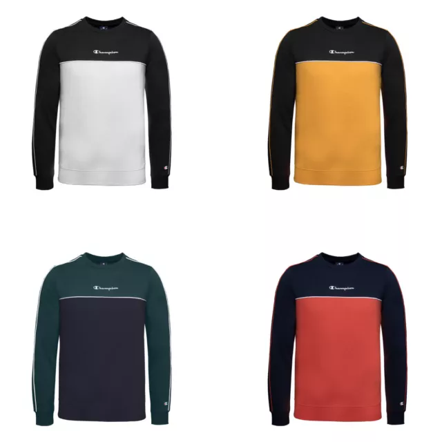 Champion Ras Du Cou Garçons Pull Chemise Sweat Shirt à Manches Longues Robe De