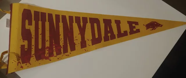 Loot Crate Exclusive Buffy The Vampire Slayer "Sunnydale" Pennant Banner 34.5"