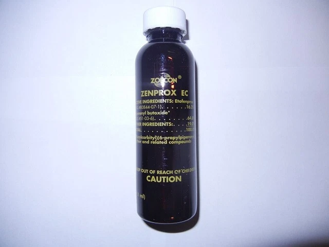 Zenprox EC 1-2oz Bottle Bedbugs Fleas Stinkbugs Zoecon Central Life Science