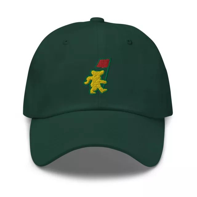 Grateful Dead Dancing Bear Masters Hat Dad hat Masters Augusta Cap Golf Hat