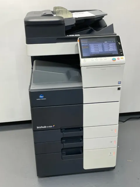 Konica Minolta Bizhub C458 Photocopier System, Very Low Usage, VAT Included