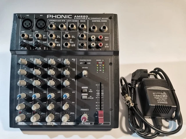 Phonic AM220 アナログミキサー Phonic(フォニック) ／ Mixer MU1202 - アナログミキサー - の