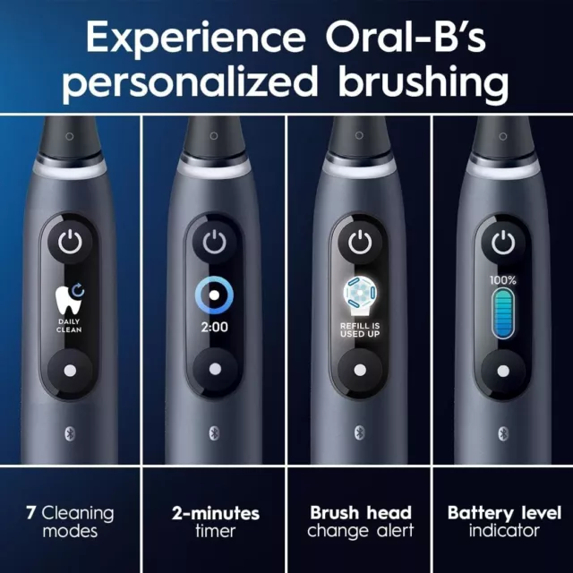 Oral-B iO Series 9 Electric Toothbrush PRO PACK [4 Brush Heads + Power2Go Case] 2