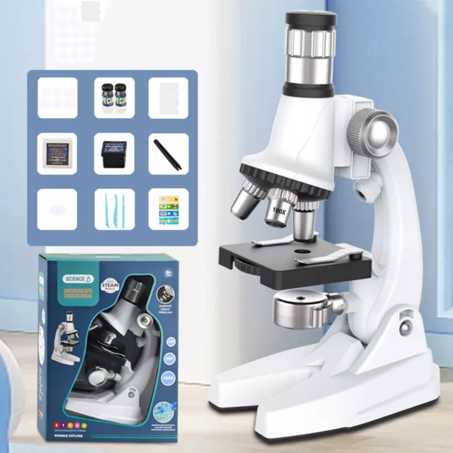 Elenco EDU-23703 5-in-1 100x-1200x Deluxe Microscope Kit —