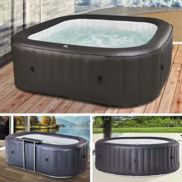 Whirlpool aufblasbar MSpa URBAN NEST VITO RIMBA 2-8 Personen Massage 4 Modelle