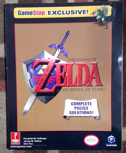 THE LEGEND OF Zelda Ocarina Of Time Prima Gamestop Official Strategy