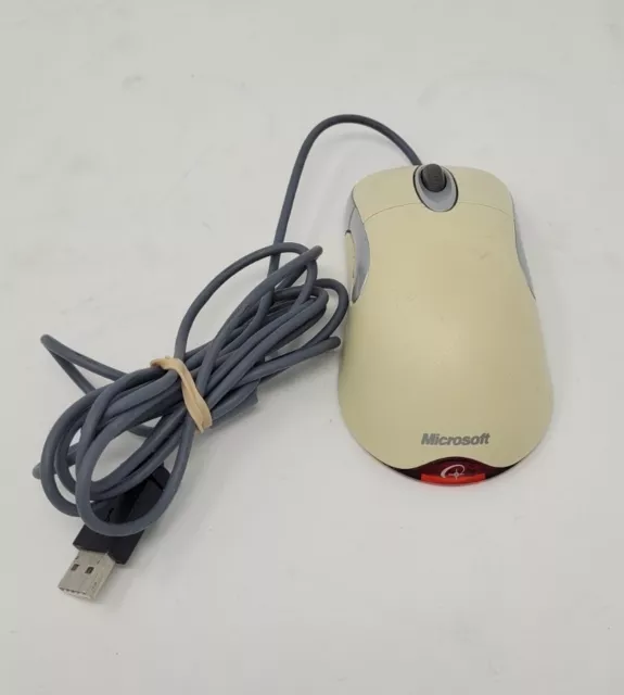 Microsoft IntelliMouse Optical USB and PS/2 Compatible USB Wired Tested Working