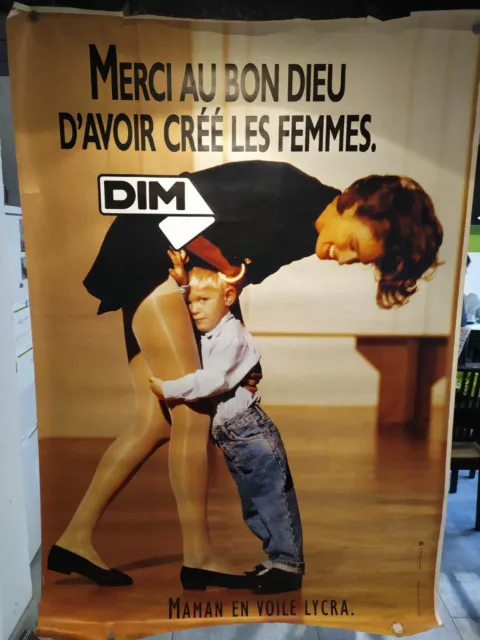 Affiche Ancienne DIM 120x170cm