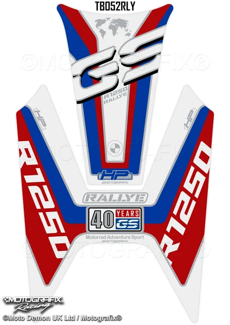 Motorrad Tankpad Für BMW R1250GS / R1200GS - Schwarzer Knieschützer 2013-2022